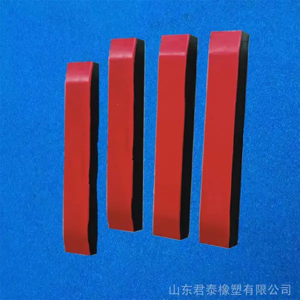抗磨胶条 君泰橡塑 矿用输送机配套配件铁架缓冲条