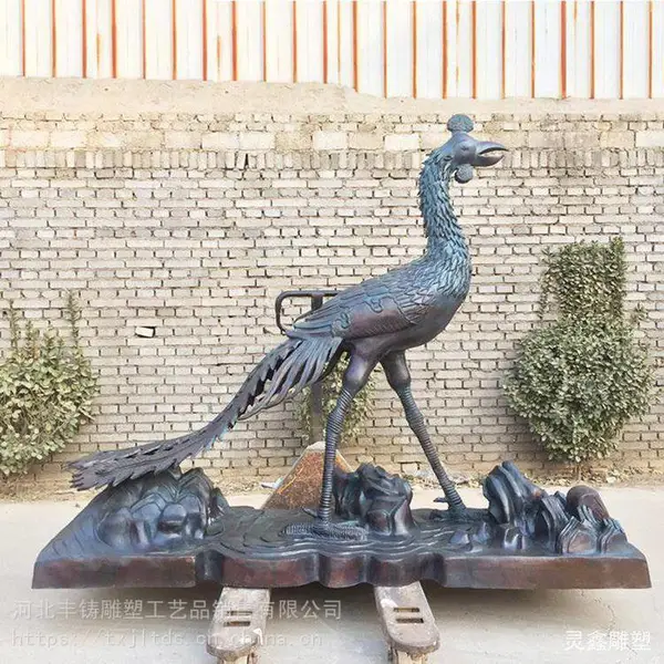 銅製 鳳凰 置物 彫刻 鳳鳥 銅細工 古美術 骨董 【メーカー直営】【正規