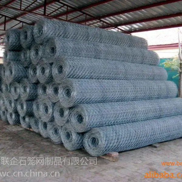 高强度石笼网 2x1x0.5m 矿山 防护 铁丝 网孔 6x8cm 镀锌 联企网业