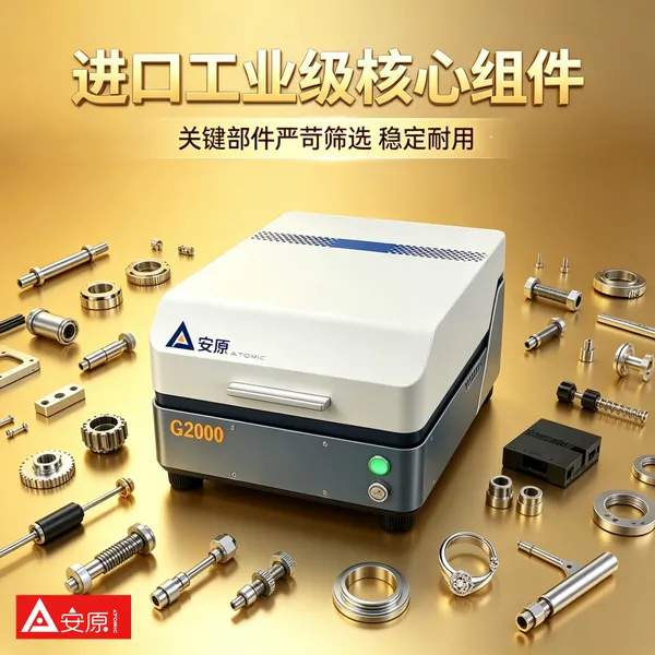 安原仪器牌G2000X荧光***荧光测金仪不破坏样品双重防伪识别