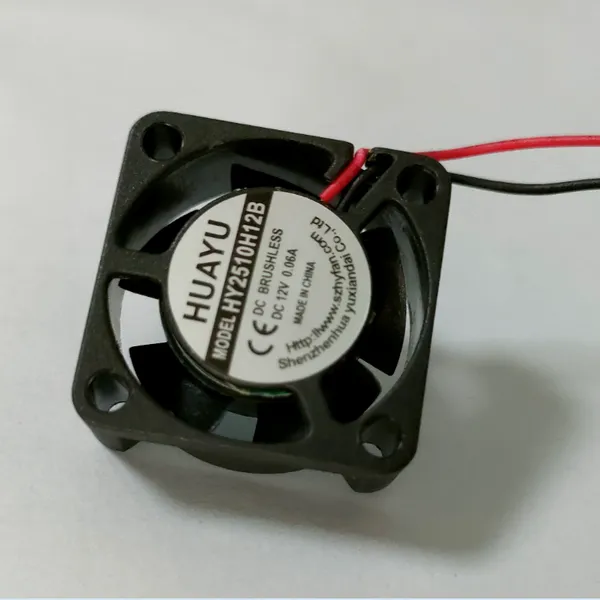 投影灯小风扇 2510 DC直流风扇 12V 24V 5V风扇 直径2.5厘米的车灯用风扇 静音风扇