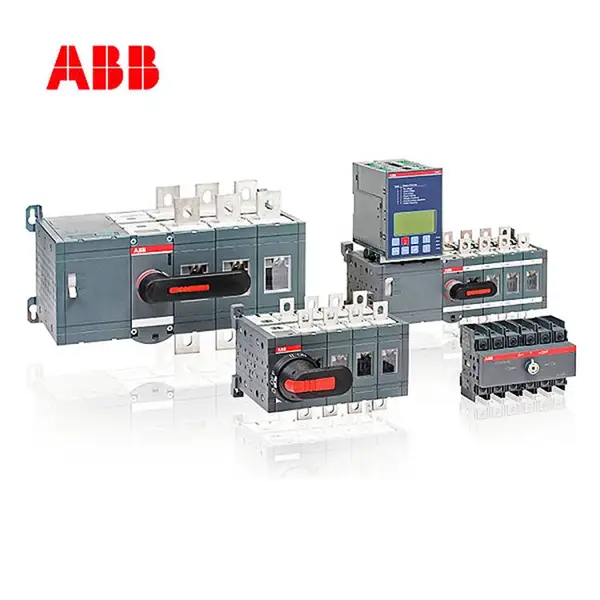 ABB断路器SACE T5H400 PR222DS/P-LSI R400 FF 3P双电源开关