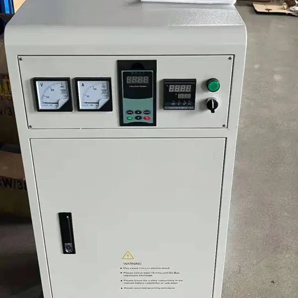 匠奥变频电磁感应加热器40KW民用工业用电磁加热控制柜带温控仪表