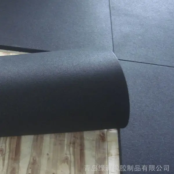 青岛绿洲 健身房橡胶地垫 定制减震地胶 力量区拼接橡胶颗粒地垫