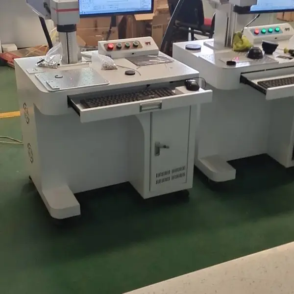 成都光纤打标机 铝合金外壳序列号打码机 3C电子产品阳极氧化层激光刻字机
