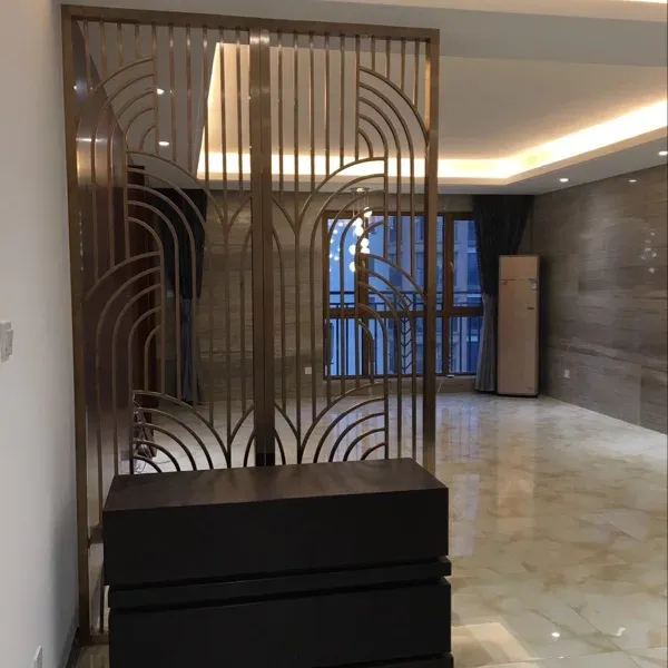 提供客厅餐厅屏风不锈钢屏风隔断