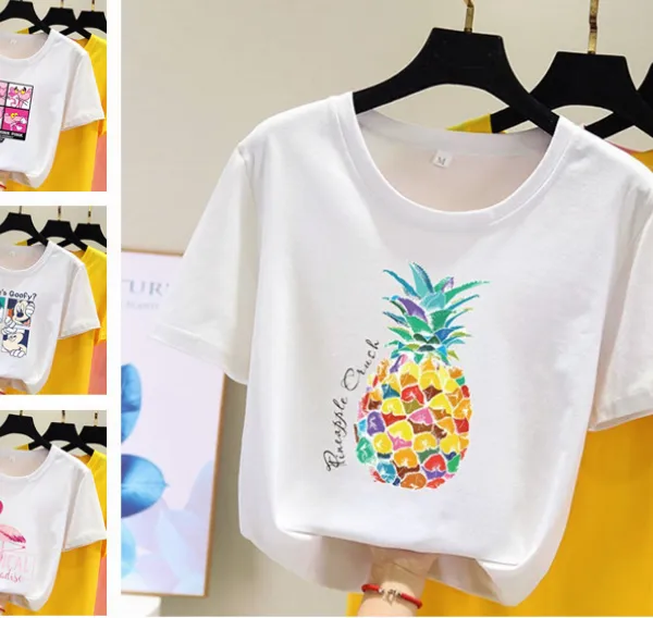 便宜连衣裙夏季女士短袖纯棉半袖工厂库存服装几元货源摆地摊服饰供应