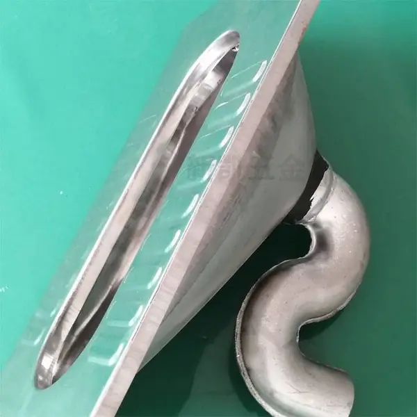 新凯XKD-805不锈钢反水弯蹲便器 不锈钢蹲坑 移动厕所防臭蹲便器