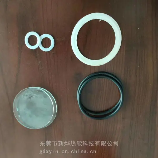 滴注器配件 供应渗碳炉滴量器胶垫圈 密封垫圈胶圈 玻璃片 滴注头