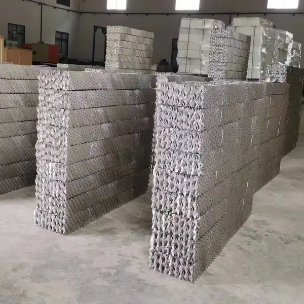 金属孔板波纹填料 316L不锈钢丝网塔内件 压延板管