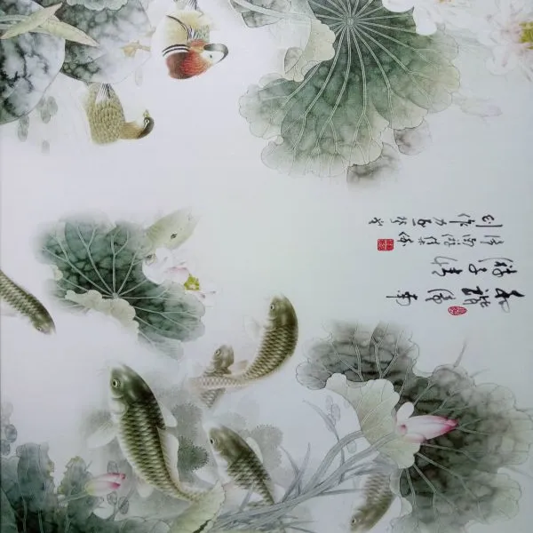 竹木纤维集成墙板3D打印背景墙临沂一站式购齐装饰材料