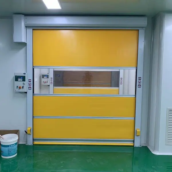 深圳PVC透明快速卷帘门,电动自动卷帘门,卷帘门安装维修
