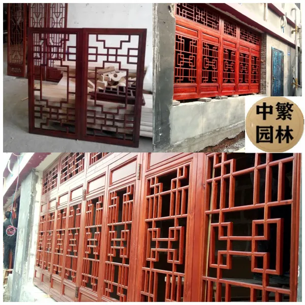 供应重庆中繁设计、生产一体仿古门窗