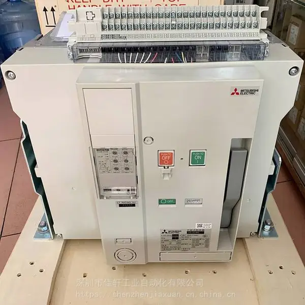 三菱断路器AE1000SS断电后不能自动跳闸维修