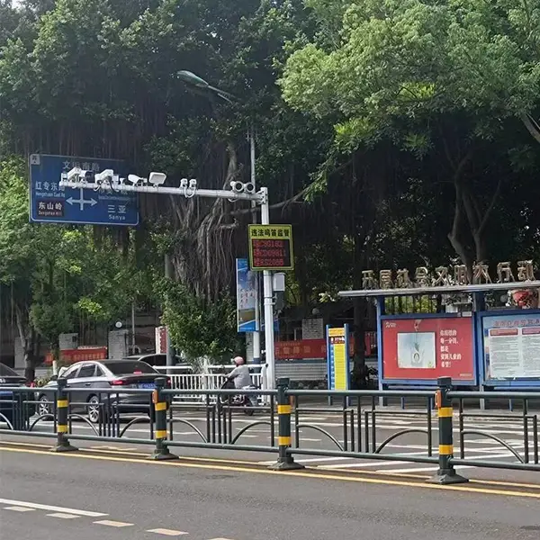 夜间飙车违法鸣笛感应抓拍系统 城市道路炸街车治理抓拍设备