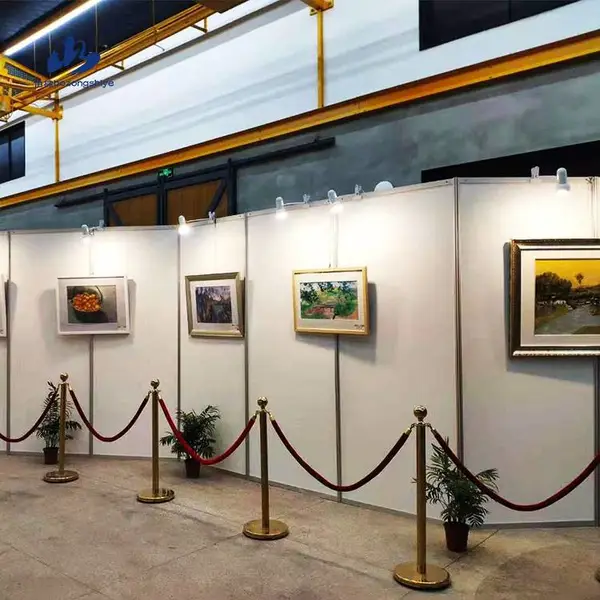 书画展览展板八棱柱展板展位定制 标摊搭建招聘会展板景跃定制