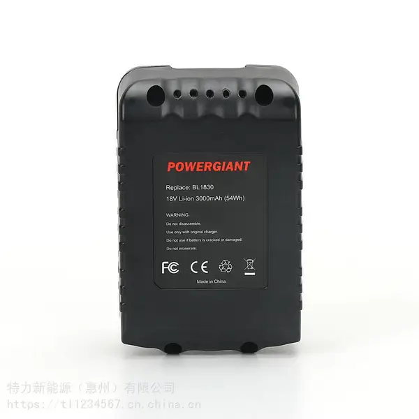 厂家供应电动打包机 工具电池18V5.0Ah大电流供电定制容量