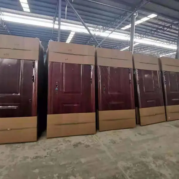 住宅可视对讲单元门 钢制户外防盗门楼宇门定做 设计安装