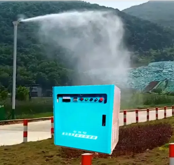 供应四川成都工地高空雾杆 成都360度旋转喷雾