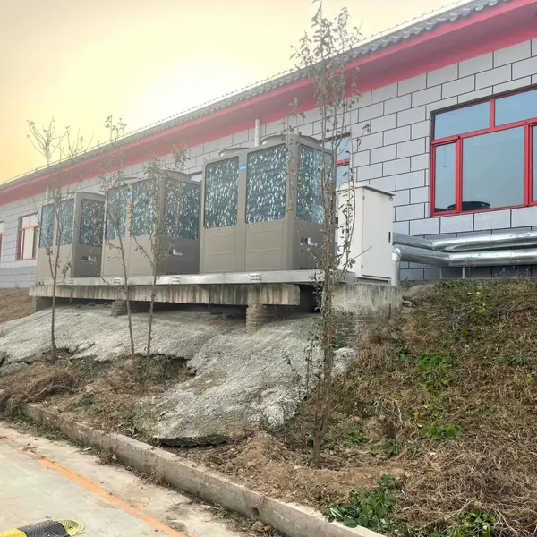 秦皇岛畜禽养殖舍空气源热泵供暖系统升级
