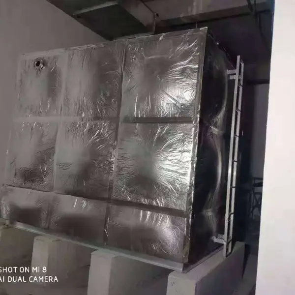 消防保温水箱 10吨 岩棉保温 高层建筑消防泵房用 厂家直销
