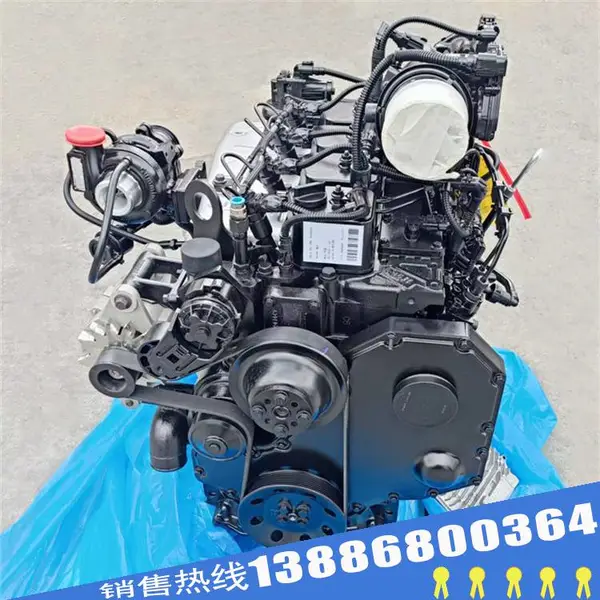 康明斯QSB3.9电控高压共轨发动机总成 QSB3.9-C100/C125