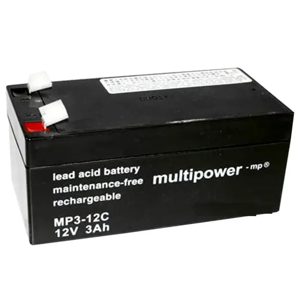 Multipower蓄电池MP3-12N 12V3AH阀控密封式铅酸