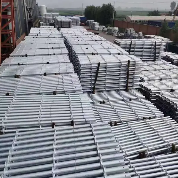 国标盘扣式脚手架_搭建用热镀锌脚手架厂家生产
