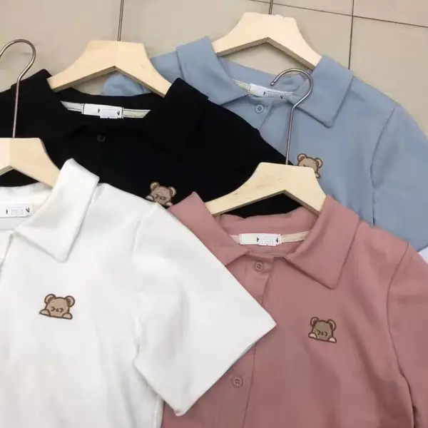 韩版休闲宽松版T恤河北邢台临城求购服装尾货短袖棉T恤宽松版货源