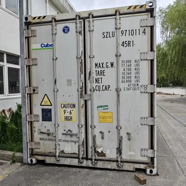 二手海运冷藏箱租售 可移动恒温冷库 冻品肉类储存冷链集装箱