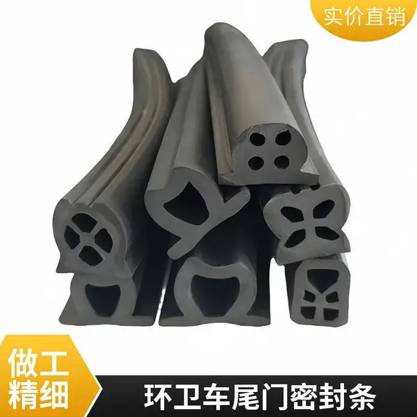 环卫车密封胶条 自卸垃圾车 渣土车防撞耐磨密封橡胶条