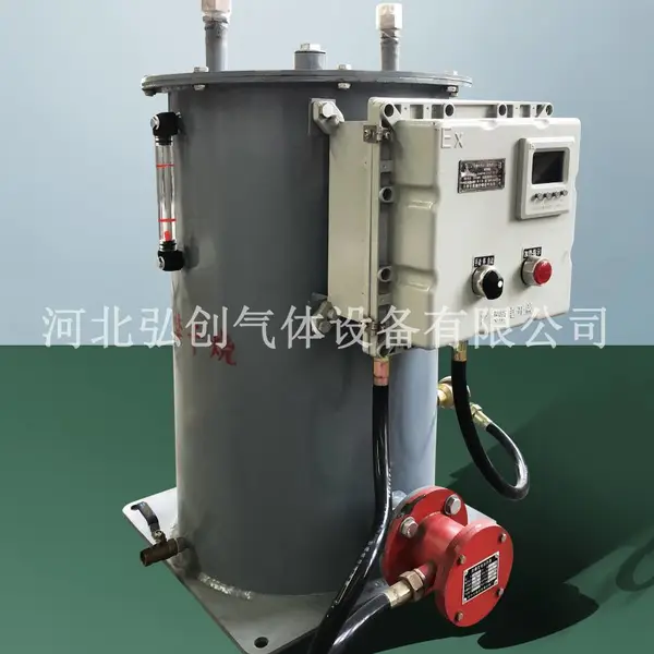 南宫市化工设备厂家河北弘创供应二氧化碳水浴式电加热汽化器制造