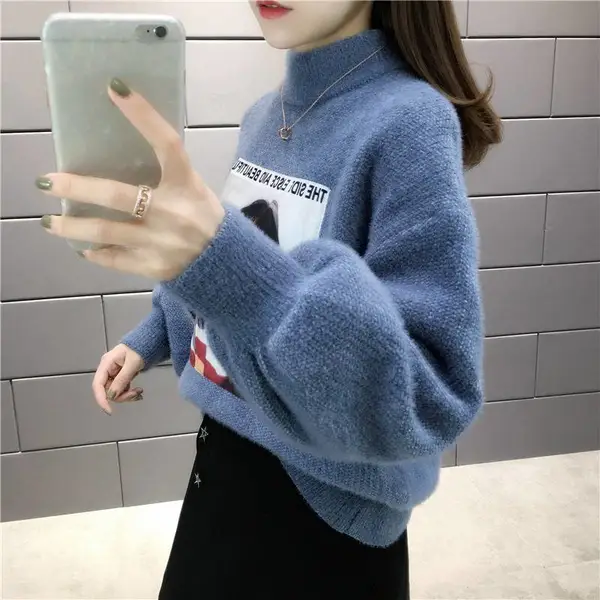 女装大码毛衣厂家一元衣服广州厂家积压大衣中长毛呢外套女潮