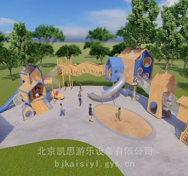 不锈钢非标定制 大型儿童游乐设备 户外爬网 社区钻洞滑梯 公园跷跷板