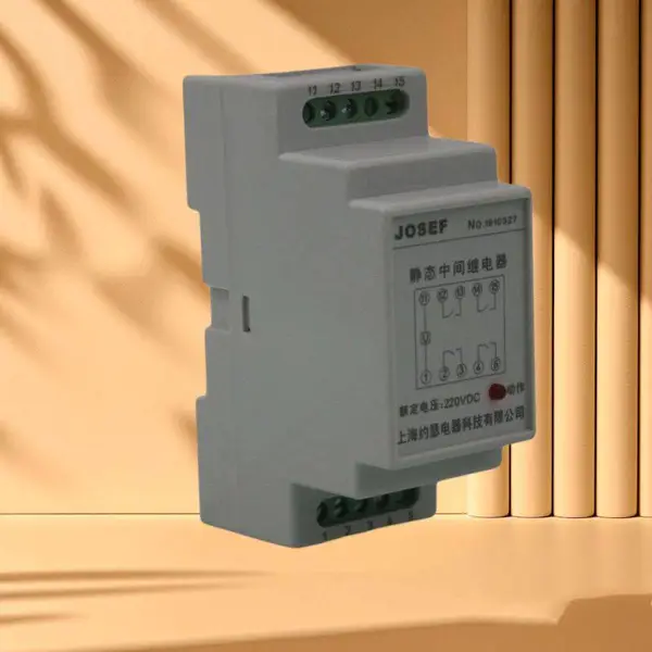 JOSEF约瑟 中间继电器JZ-7GJ-L400K 机械设备用 动作指示清晰