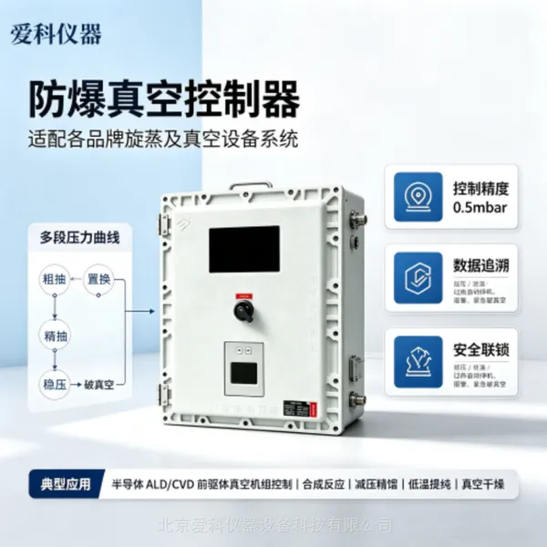 防爆真空压力控制器 化工防爆真空控制系统 爱科 CVC-50L