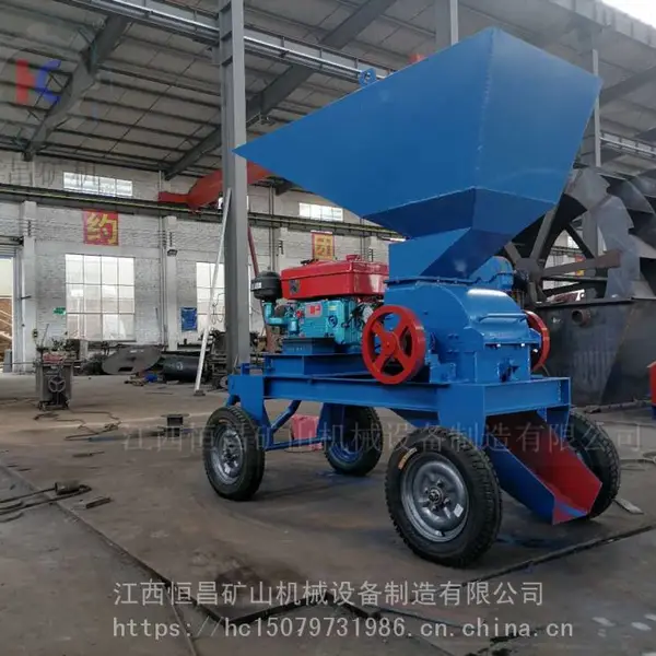 高耐磨锤头打沙机 石头破碎制砂机设备 泥土石灰石青石子破碎家用打沙机