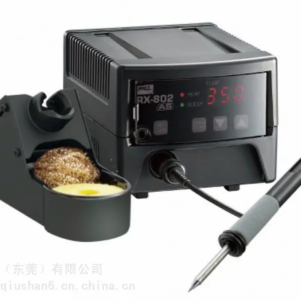 日本进口goot太洋電機 焊接用台式温控烙铁 RX-802AS