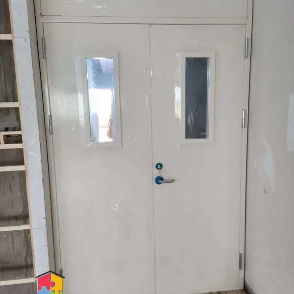 平开钢质防火隔烟门 ***乙级消防通道防火门 支持定制 高层逃生门