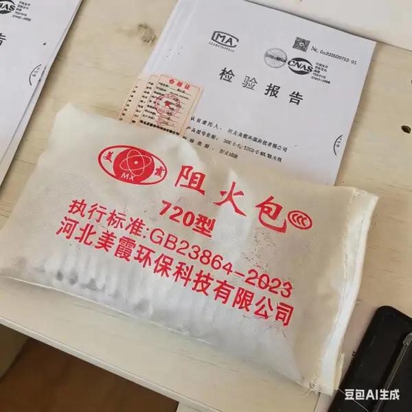防火阻火包 美霞工厂直供 商洛电力防火封堵包