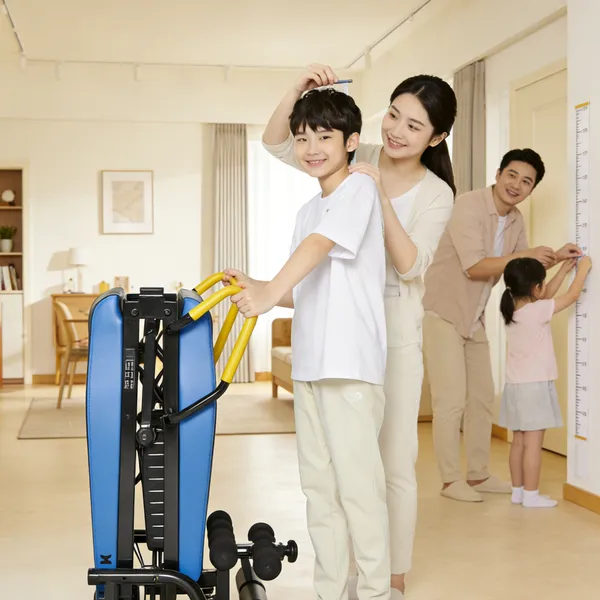 TallPlus 原装进口全自动成长伸展运动 牵引床 电动倒立机 儿童青少年 拉伸减压运动