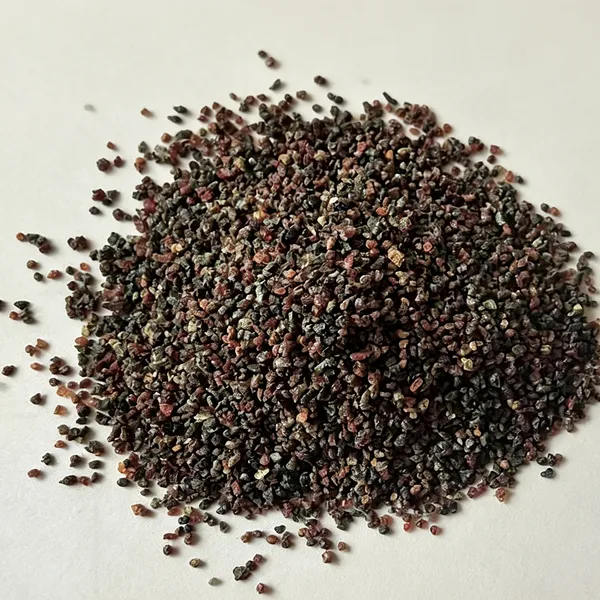 石榴砂 环保精细滤料 高端喷砂金刚砂 水刀切割沙子 规格齐全 低粉尘砂料
