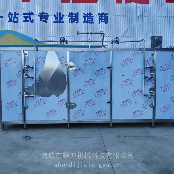 黄芩等中药材趁鲜加工全套设备 黄精清洗润药自动化流水线 滚筒和毛刷清洗机 蒸制和烘干设备