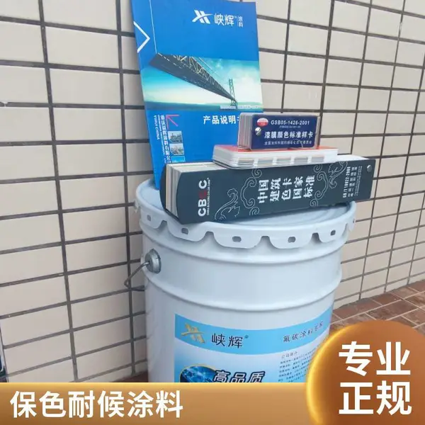 建筑外墙装饰 水性氟碳漆涂料 耐候抗污 桶装现货 峡辉工厂支持定制