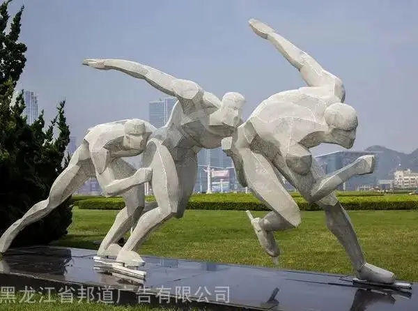 黑龙江园林景观雕塑装饰不锈钢仿古艺术品