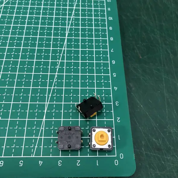 B3F-4055 原装全新日本欧姆龙微动轻触开关按键钮12x12x7.3mm 四脚