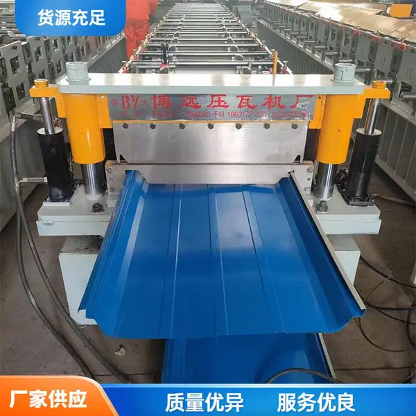 YX75-600型角驰压瓦机 隐藏式屋顶瓦压瓦机 360度直立锁边彩钢设备
