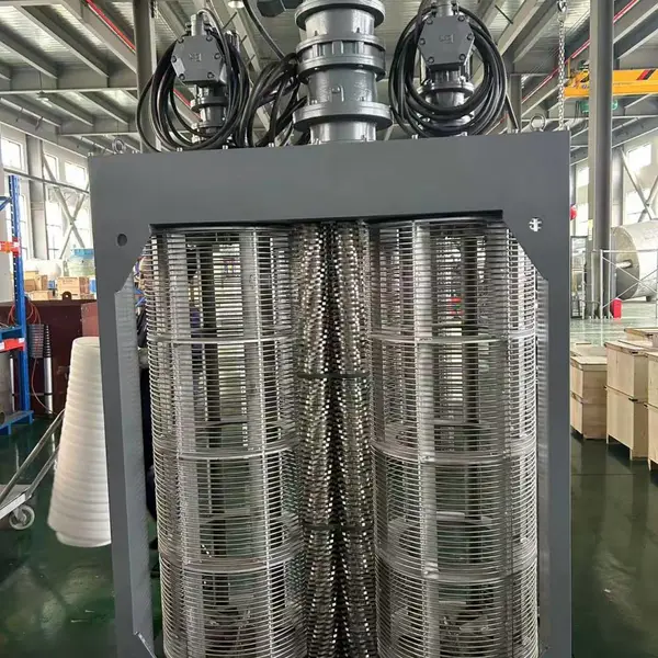 PZGD多电机转鼓式格栅除污机 破碎机 高度合金钢刀片 南京蓝赛环保设备