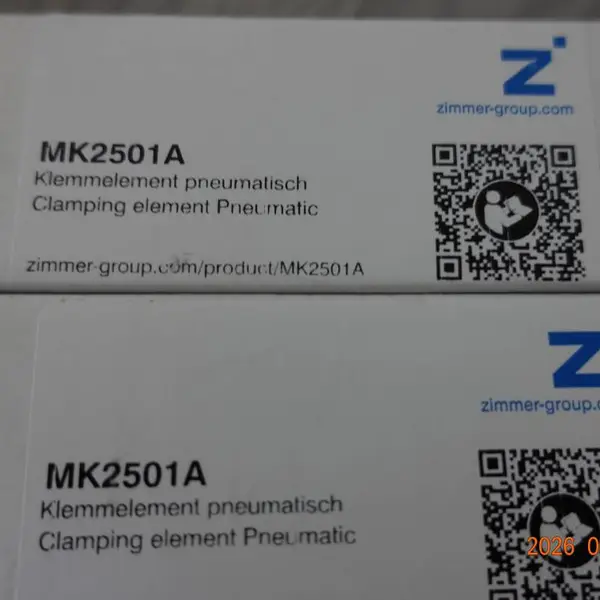 Zimmer MK2501A导轨夹紧器 兼容替代 维保成本低