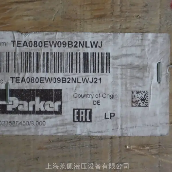 TEA080EW09B2NLWJ21 �����ɿ�PARKER����������װ��